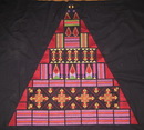 Textured Pyramid Machine Embroidery Design Instructions
