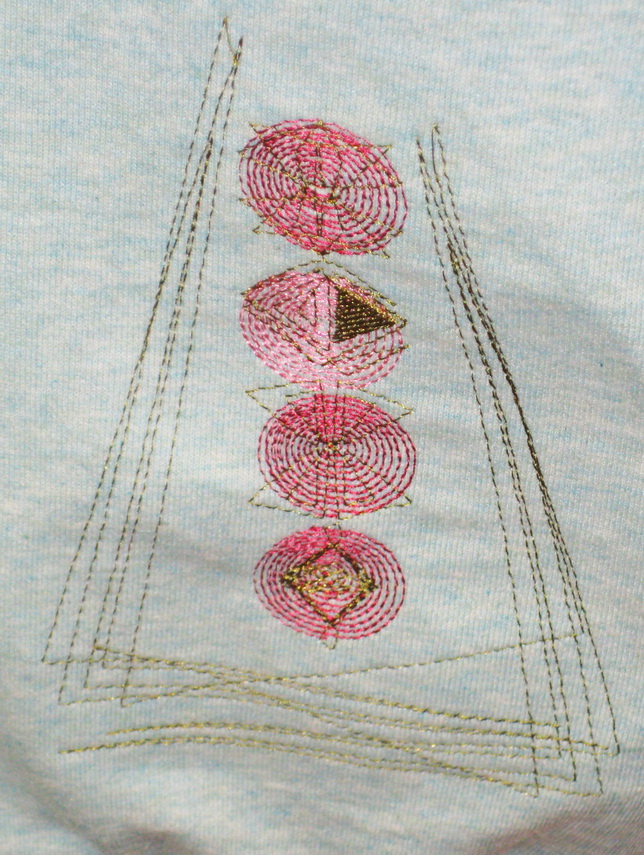 Vintage 1950's Machine Embroidery Designs by Stitchingart. Jumper.
