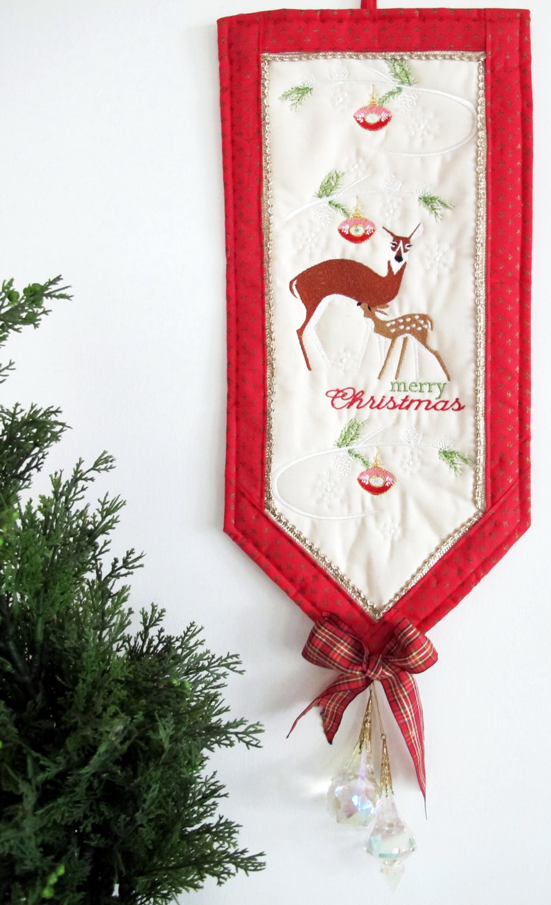 Free Christmas 2015 Machine Embroidery Design