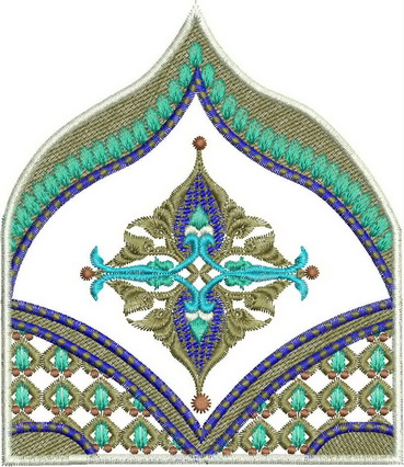 Mandir Machine Embroidery Designs