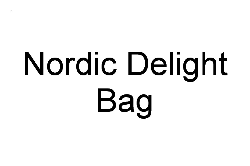 Nordic Delight Machine Embroidery Designs by Stitchingart. Artistic patterns and Colourful Bag