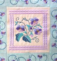 Pansy Machine Embroidery Designs